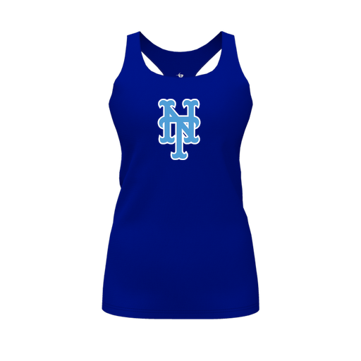 [FT0TRBRY-FYS-LOGO1] Decker Racerback Tank Top (Female Youth S, Royal, Logo 1)