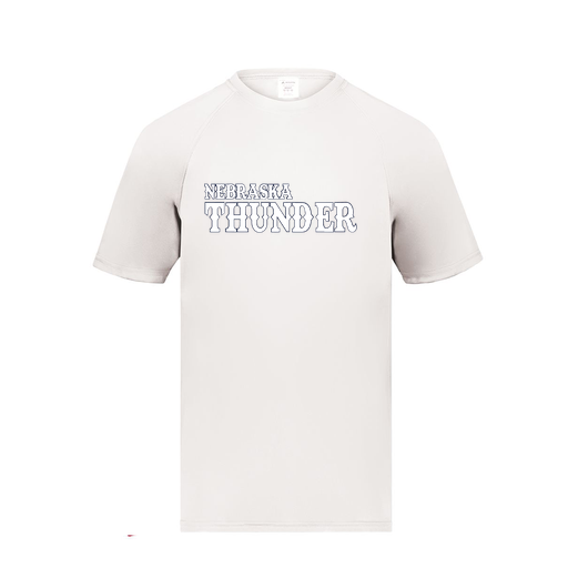 [2790.005.S-LOGO2] Men's Smooth Sport T-Shirt (Adult S, White, Logo 2)
