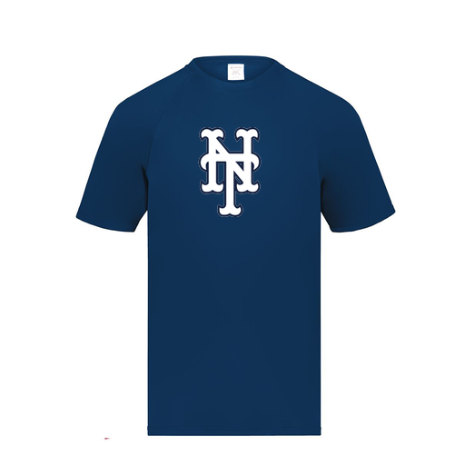 [2790.065.S-LOGO3] Men's Smooth Sport T-Shirt (Adult S, Navy, Logo 3)