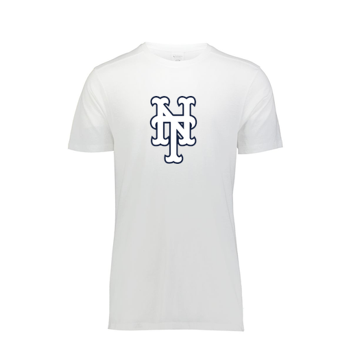 [FTSCUBWH-AS-LOGO3] Decker Men's Tri-Blend T-Shirt - Short Sleeve (Adult S, White, Logo 3)