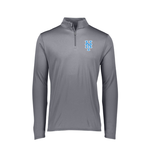 [2785.059.S-LOGO1] Men's Flex-lite 1/4 Zip Shirt (Adult S, Gray, Logo 1)