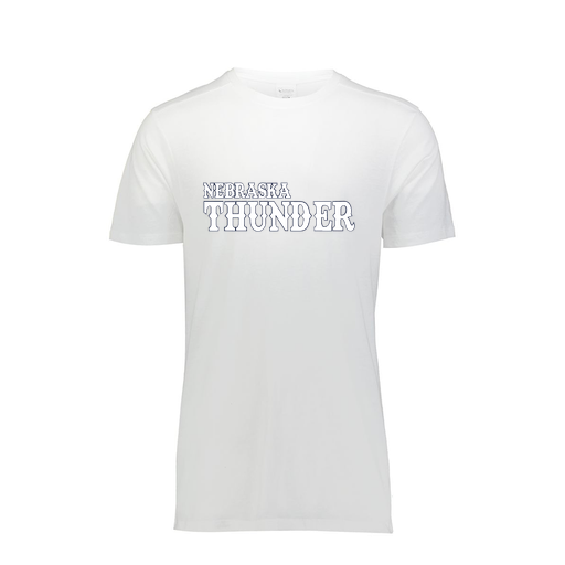 [FTSCUBWH-YS-LOGO2] Decker Youth Tri-Blend T-Shirt - Short Sleeve (Youth S, White, Logo 2)