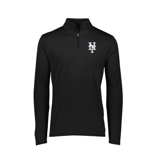 [FTLQFLBK-FAXS-LOGO3] Decker Women's Flex-Lite 1/4 Zip Shirt (Female Adult XS, Black, Logo 3)