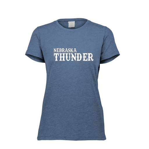 [FTSCUBNV-FAXS-LOGO2] Decker Women's Tri-Blend T-Shirt - Short Sleeve (Female Adult XS, Navy, Logo 2)