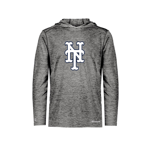 [FOLHCGBK-YS-LOGO3] Decker Youth Charge Hoodie (Youth S, Black, Logo 3)