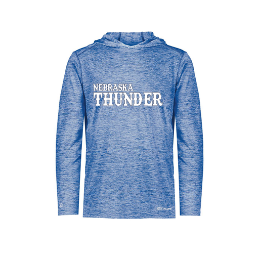 [FOLHCGRY-YS-LOGO2] Decker Youth Charge Hoodie (Youth S, Royal, Logo 2)