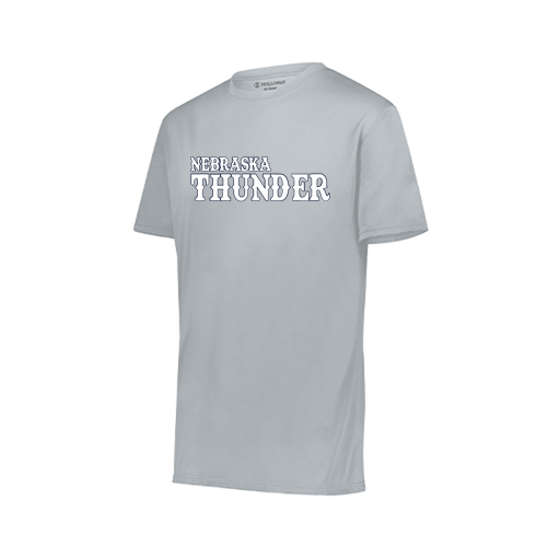 [222818.099.S-LOGO2] Men's Movement Dri Fit Shirt (Adult S, Silver, Logo 2)
