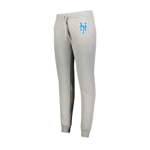 [229748.017.XS-LOGO1] Ladies 60/40 Fleece Jogger (Female Adult XS, Silver, Logo 1)