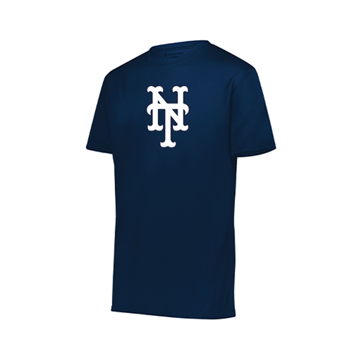 [222819.065.XXS-LOGO3] Youth Movement Dri Fit Shirt (Youth XXS, Navy, Logo 3)