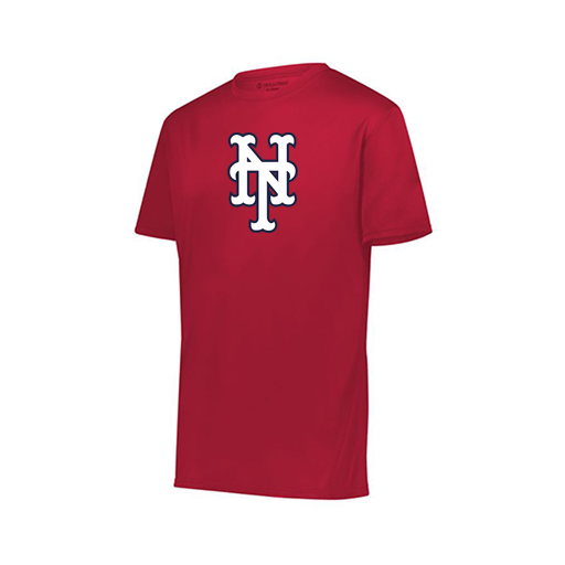 [222819.083.XXS-LOGO3] Youth Movement Dri Fit Shirt (Youth XXS, Red, Logo 3)