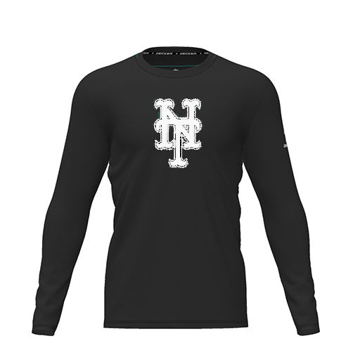 [FTLCDFBK-YXS-LOGO3] Dri Fit Performance T-Shirt (Youth XS, Black, Logo 3, Long Sleeve)