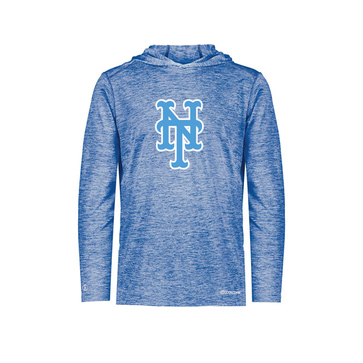 [FOLHCGRY-YS-LOGO1] Youth Charge Hoodie (Youth S, Royal, Logo 1)