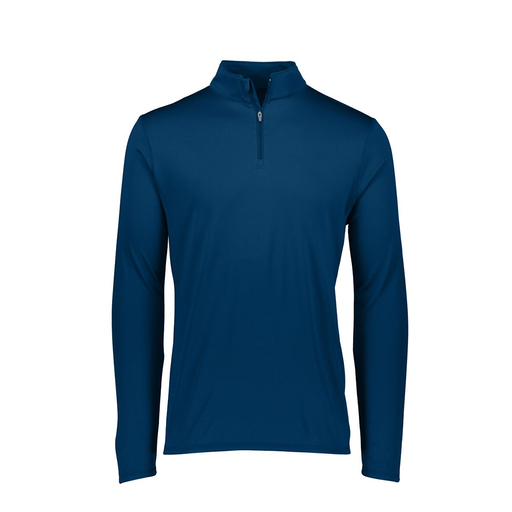 [FTLQFLNV-FAXS-LOGO4] Ladies Flex-Lite 1/4 Zip Shirt (Female Adult XS, Navy, Logo 4)